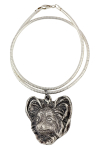 Papillon, Continental Toy Spaniel, Butterfly dog - Dog necklace, unique jewellery for the dog fan, unique adder pendant by Art-Dog brand h&otilde;be