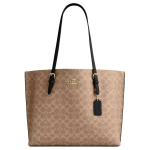 Coach Mollie 34 Kuldne Metalllogo T&otilde;mblukuga K&auml;ekott Ostukott Naiste T&otilde;mblukuga K&auml;ekotid Pruunikaskollane Must CV967-IMQRX Basic Set (Bag+Dust Bag) beige