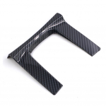 S&uuml;sinikkiust Auto K&auml;igukangi Paneeli Kaunistus K&auml;igukangi Paneeli Keskne K&auml;etoe Kasti Kaane Kaunistus Honda Civic 10. 2016-2020 jaoks Autotarvikud U Type Panel