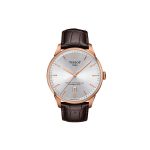 TISSOT Tourelles kollektsioon Automaatne mehaaniline liikumine Meeste k&auml;ekell Kell 42mm H&otilde;bedane sihverplaat T099.407.36.037.00 Silver Dial white