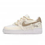 Nike Air Force 1 K&otilde;rgust suurendavad K&otilde;rgust suurendavad Madalad Tennisejalatsid GS Beež Pruun DH2920-111(Meeskond A-) 36