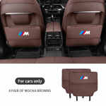 Autotooli seljatoe kaitse L&ouml;&ouml;givastane kate Tagumise istme panipaigukott BMW M X1 X3 X4 X5 E36 E39 E46 E60 E53 E70 E90 E91 E92 F10 F20 F30 pruun