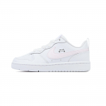Nike Court Borough 2 White Pink Kitten Cushioning, Wear Resistant Low top Skateboard Shoes Women's BQ5448-100(team1670-) 35.5