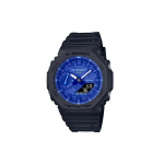 G-Shock Hard Collision X Kase&otilde;ie Teema Klassikaline P&otilde;rutuskindel 200M Veekindel Kvartsmehhanism Vaikne Rihm Meeste kellad Sinine GA-2100BP-1APR Black