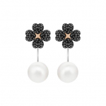 Swarovski Latisha Ristikujulised K&otilde;rvar&otilde;ngad Naiste k&otilde;rvar&otilde;ngad Must Segametall 5389161 Box (Random Color)