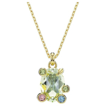 Swarovski Gema Originaaldisain Kullatud Kristallkaelakee Naiste kaelakee 5705816 Box (Random Color) beige