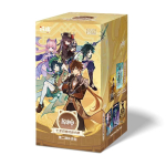 100% Ehtne Genshin Impact Kaart Genius Invokation Tcg Lahingukaart Hu Tao Raiden Shogun Tegelaste Kogumiskaart Laste M&auml;nguasjad Kingitused beige