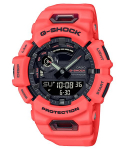 Casio meeste vaik 200M veekindel digitaalne l&ouml;&ouml;gikindel kvartsikell GBA-900-4A punane