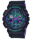 Casio G-SHOCK Meeste Vaik 200M Veekindel Digitaalne P&otilde;rutuskindel Kvartsikell GA-100BL-1A must