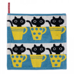 Nishikawa Atsuko Matano Pesur&auml;tik 34x35cm Pehme kuni koheva viimistluseni lahtiste niitidega MT3658 Tass Sinine TT33104641 Pestav, puudutus, 100% Puuvill, sinine