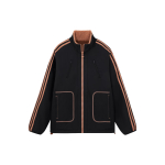 adidas City Skate kahepoolne v&auml;rviplokkidega fliisist spordijakk Unisex Jakk Must IY5387 XS brown