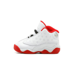 Jordan Air Jordan 13 HISTORY OF FLIGHT Libisemiskindlad K&otilde;rged V&auml;ikelaste Kingad Valge Punane Imiku Ja V&auml;ikelapse 414581-103 8C