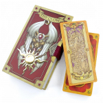 60tk Anime Cardcaptor Sakura Sakura kaart Clow kaardid Tarot Cosplay rekvisiit Luksusv&auml;ljaanne Anime Tarot rekvisiit Kingitus M&auml;nguasi