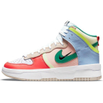 Nike Dunk High Rebel Cashmere Coral Naiste Tennised Mitmev&auml;rviline Roheline-M&uuml;ra Kahvatu-Korall DH3718-700 36.5