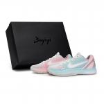 Nike Zoom Kobe 6 Korvpallijalatsid Meeste Madalad Valge/Sinine/Roosa FQ3546-100(Team80-S-BOX) 40.5
