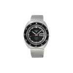 SEIKO 5 Sports Seeria 55. aastap&auml;eva Piiratud V&auml;ljaanne 100m Veekindel Automaatne Terasest Rihm 39,5mm Meeste K&auml;ekell Must T&auml;hik SRPK17 must