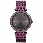 Michael Kors MK3554 Darci P&uuml;ssirohurohelise sihverplaadiga Naiste k&auml;ekell 39mm lilla
