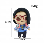 27cm Life Is Strange Alex Chen Palusloom Anime Cosplay Kost&uuml;&uuml;m Puuvillane Palusnukk M&auml;nguasjad J&otilde;ulu-S&uuml;nnip&auml;evakingitused
