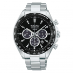 SEIKO SELECTION SBPY185 P&auml;ikesej&otilde;ul t&ouml;&ouml;tav Kuup&auml;eva- ja Kalendern&auml;idik 2026 V&auml;ljalase S-seeria [Seiko Kell] Meeste Kell, Kronograaf ja 24-tunnine osuti, Must, Mudel, H&otilde;bedane,