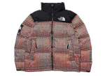 Supreme The North Face Neetidega Nuptse Jakk Punane S gray