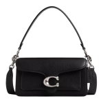 Coach Tabby 26 Eemaldatava &Otilde;larihmaga Eesmise Br&auml;ndilogo Nahast K&auml;eshoitav Crossbody &Otilde;lakott Keskmine Naiste kotid H&otilde;bedane Must CH857-LHBLK Gift Box Sets (Basic Set+Black Box)