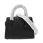 [Kasutatud] Andrea Carryall 22 Moodne Reljeefne Logo T&otilde;mblukuga Sulgemine Nahast &Otilde;la Crossbody T&otilde;mblukuga Kott V&auml;ike - V&auml;ga Hea #16BUTTG ONE SIZE white