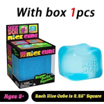 Uus Needoh Nice Cube sensoorne stressileevendaja Fidget t&ouml;&ouml;riist &auml;revuse ja keskendumise jaoks Laua sensoorne kuubik t&auml;iskasvanutele Lastele Kuubik pehme m&auml;nguasi blue