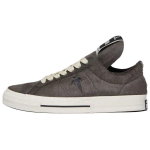 Rick Owens DRKSHDW HO25 ONESTR X Converse Koost&ouml;&ouml; Onestr Veisenahast Madalad Rula Kingad Unisex Tumehall DC02EX796A14R0-7809 36 gray