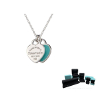 Tiffany & CO. 2000-2020ndate s&uuml;da tagasi kaelakee 27125107 One Size 1 black