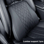 Auto Nahast Peatugi Nimmepiirkonna Tugi M&auml;luvahust Auto Puhkepea Padi Seljatoe Padi Istme V&ouml;&ouml;toetused Auto Siseosade Lisatarvikud lumbar support 2 gray
