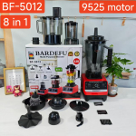8-&uuml;hes nutikas blender ja k&ouml;&ouml;gikombain: Sojapiima valmistaja, Mahlapress, Veski, Blender black