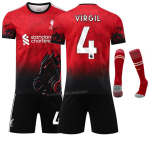 Liverpool 2526 Eriv&auml;ljaanne Punane S&auml;rk Salah 11 Van Dijk 4 Jota 20 Laste Jalgpalli &Uuml;likond 20