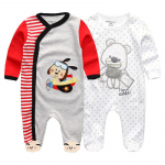 Vasts&uuml;ndinu riided pikkade varrukatega p&uuml;ksid v&auml;ikelaste riided puuvillased imikute pidžaamad 6M