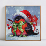 Huacani Bird Teemanttikandid Mosaiik N&auml;put&ouml;&ouml; J&otilde;ulukingitus Full Square Resin Teemant 20*20 cm