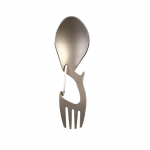 Titanium Unibody Construction Spork Multifunktsionaalne lusikahargiga karabiinpudeliavaja