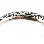 Les Tr&eacute;sors De Lily [F9262] - Bracelet Cr&eacute;ateur 'Cun&eacute;gonde' Argent&eacute; h&otilde;be