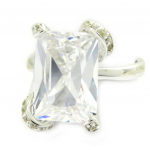Bague Argent 'Scarlett' blanc 56 valge