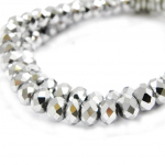 Les Tr&eacute;sors De Lily [I2755] - Bracelet cr&eacute;ateur 'Sissi' gris argent&eacute; hall