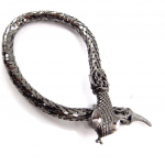 Les Tr&eacute;sors De Lily [J7025] - Bracelet cr&eacute;ateur 'Tentation' gris hall