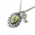 Les Tr&eacute;sors De Lily [N1663] &ndash; disainerkaelakee &bdquo;Eiffeli torn&rdquo;, kollane pruun h&otilde;be h&otilde;be