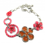 Les Tr&eacute;sors De Lily [P7405] &ndash; disainer k&auml;ev&otilde;ru 'Acapulco' h&otilde;bepunane Heleroosa