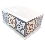 Les Tr&eacute;sors De Lily [P9414] - Beež pruun 'Boho' ehtekarp - 16x11. 5x6. 5 cm pruun