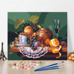 DIY maalimine numbrite j&auml;rgi Kunst Digitaalne &otilde;limaal Kodukaunistamine Hobid K&auml;sit&ouml;&ouml; Numbrite maalimine 40x50cm no frame