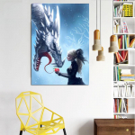 Teemantmaaling J&otilde;gi t&auml;is &uuml;mmargune m&auml;gimaja Teemanttikandid Mosaiik Ristpistes Maastiku k&auml;sit&ouml;&ouml;komplekt 20X30CM