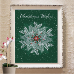 5D isetegemise teemantmaalikomplekt ristpistes komplektid t&auml;isteemanttikandid mosaiikkividest pilt kodukaunistuseks kingitus Full Round 20X30CM