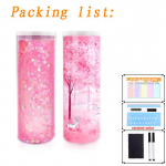 Pliiatsi&uuml;mbris NewmeBox (NBX) tahvli kustutuskumm, l&auml;bipaistev seisev anime kirjatarbed t&uuml;drukutele poisile 7.1*20.5cm