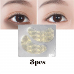 3/10/20 tk Niisutav vananemisvastane Kuld kollageen Silmamask Silmaplaastrid Tursevastane Tumedate Ringide Silmahooldus 3pcs