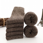 5 paari Meeste talvesokid, puuvillased soojad pehmed t&auml;ispadjaga sokid, suurus 38-45 EUR38-45