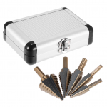 5 tk kiirterasest 4241 astmelise puuritera komplekti &uuml;mmarguse varrega Pagoda T-wist puurid puurimist&ouml;&ouml;riist type 1