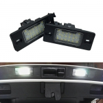 2tk LED numbrituled Skoda Fabia MK1 6Y jaoks